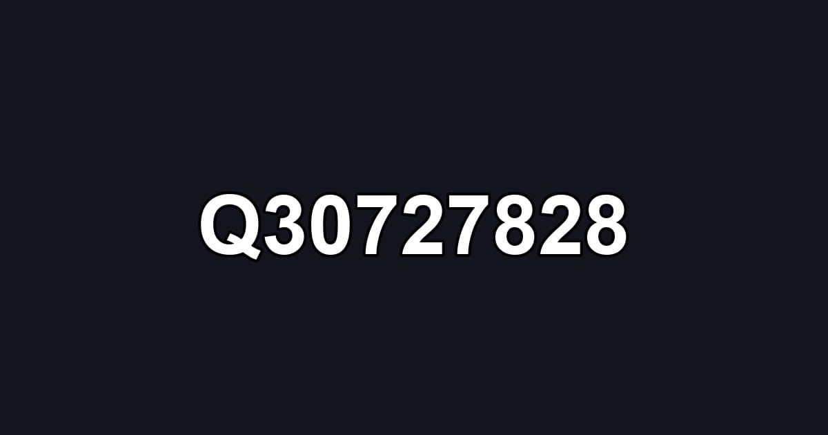 Q30727828