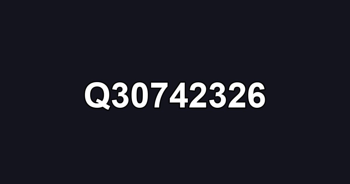 Q30742326