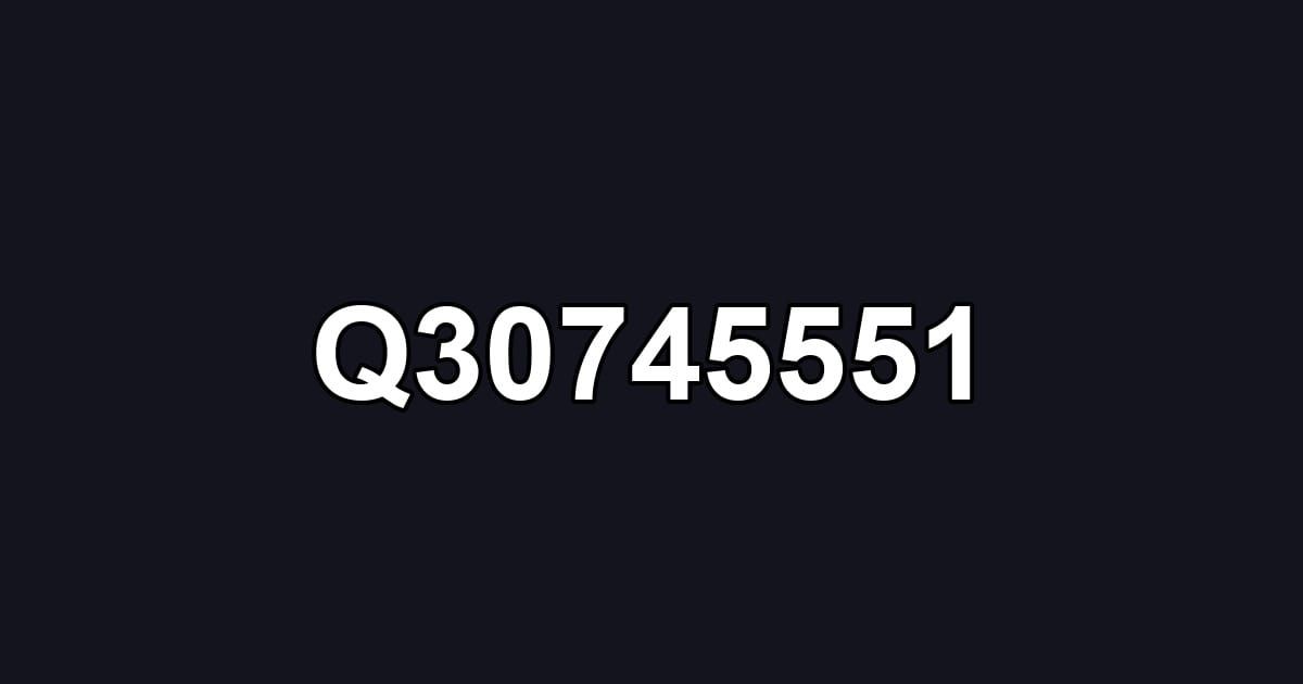 Q30745551