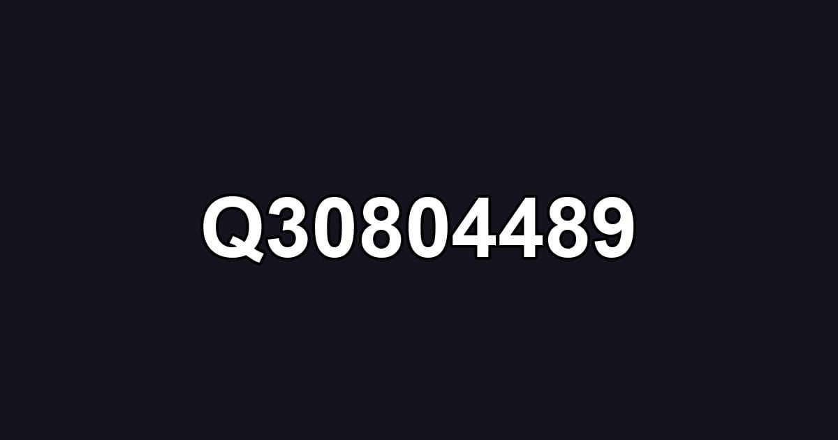 Q30804489