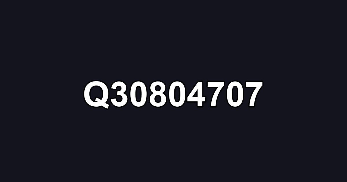 Q30804707