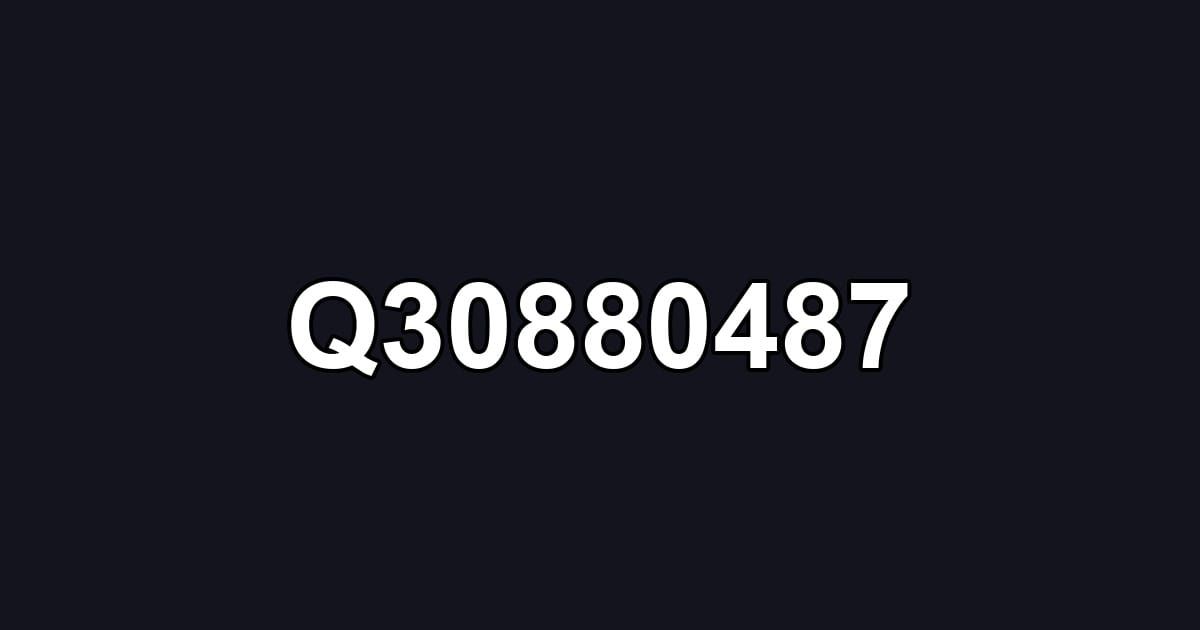 Q30880487
