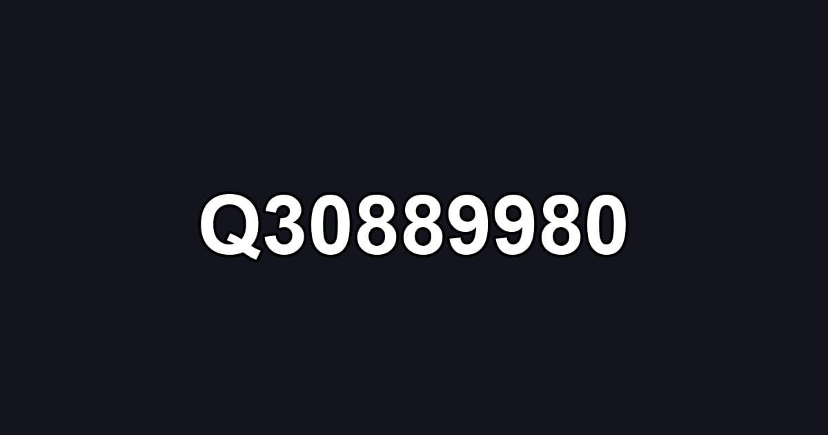 Q30889980