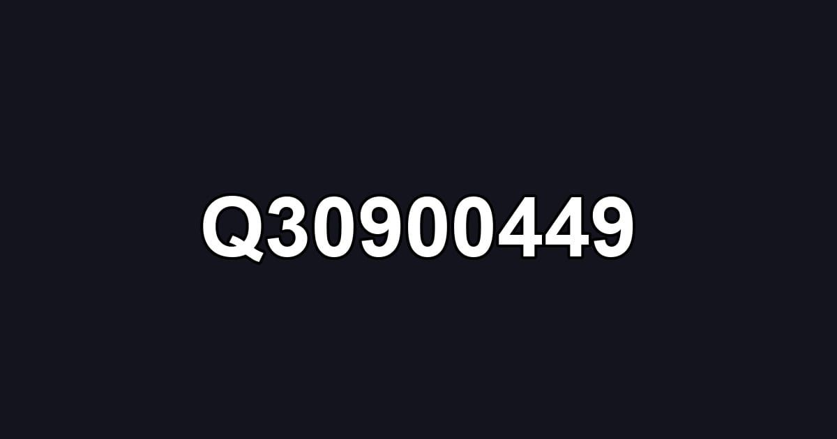 Q30900449