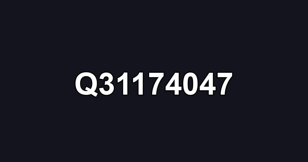 Q31174047
