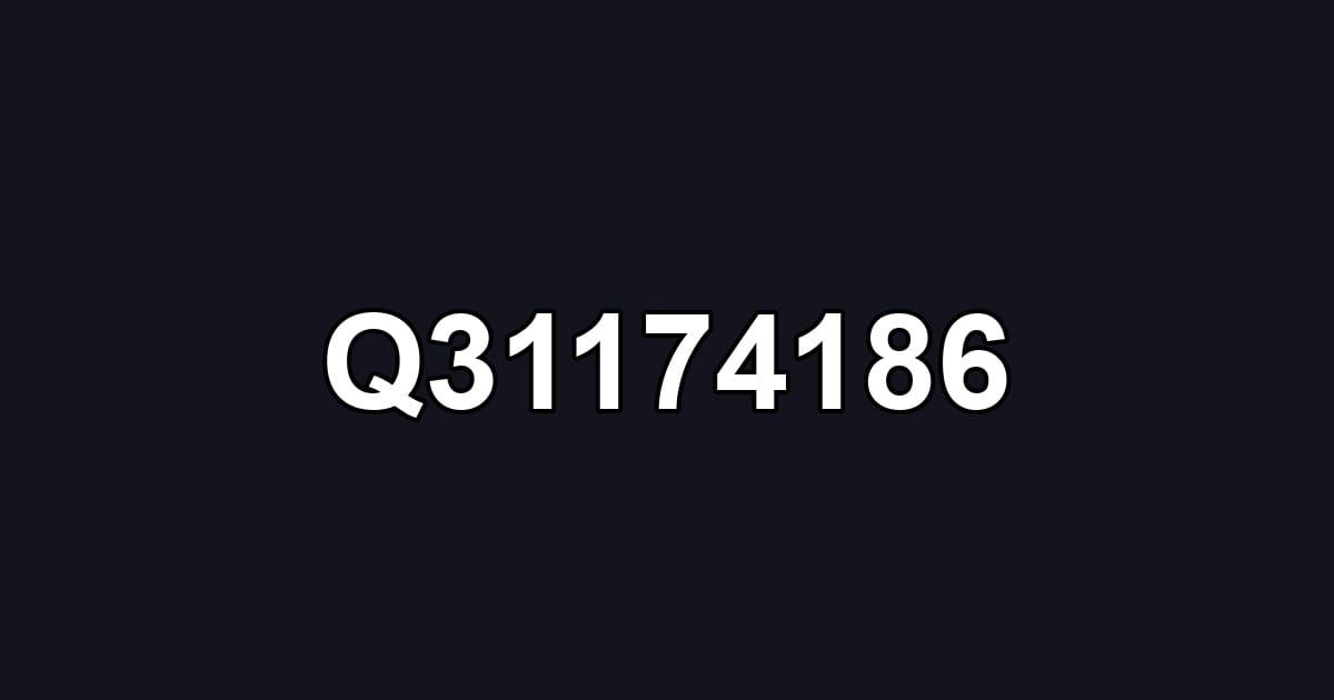 Q31174186