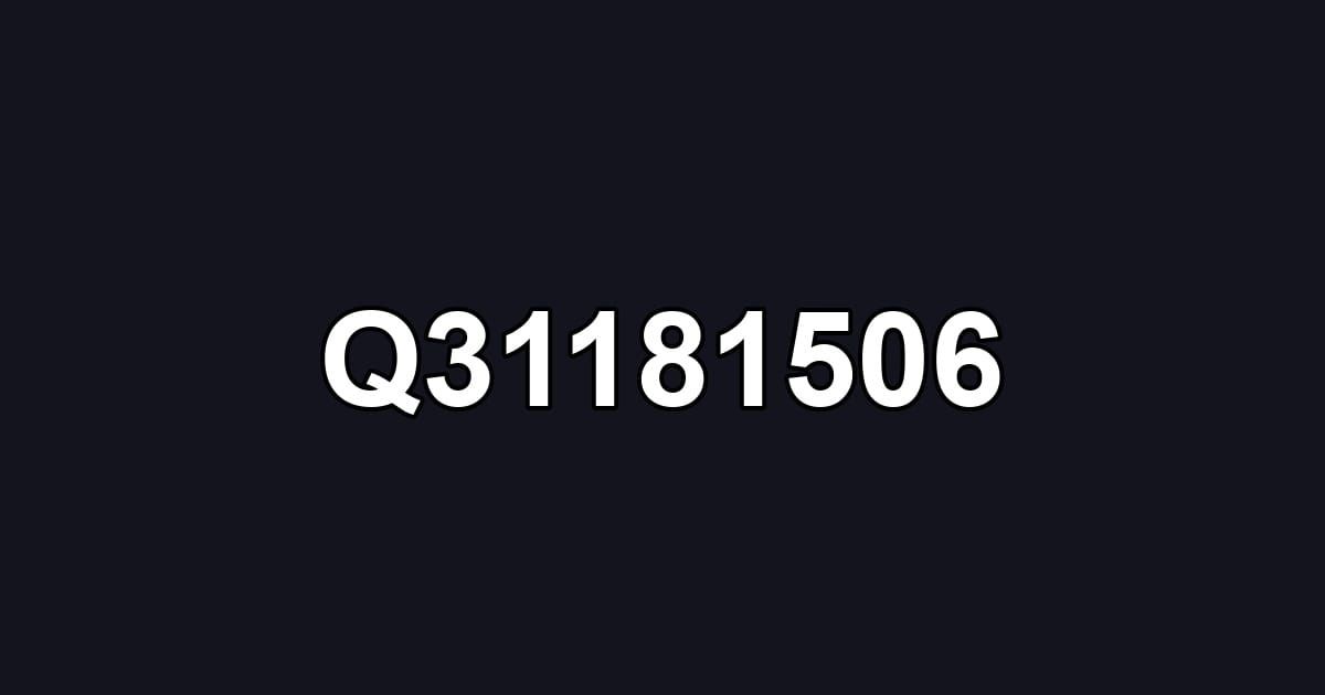 Q31181506