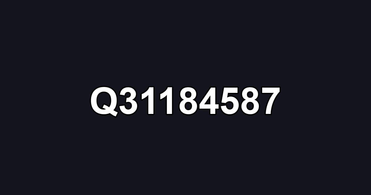 Q31184587