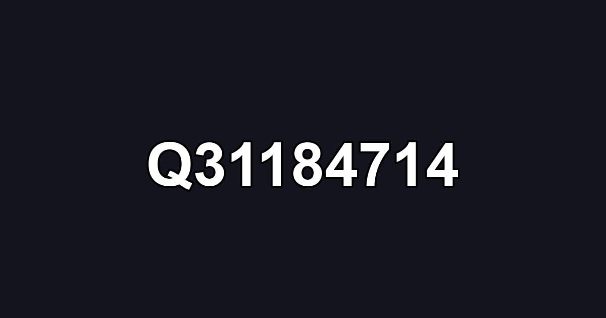 Q31184714