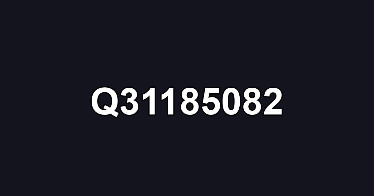 Q31185082