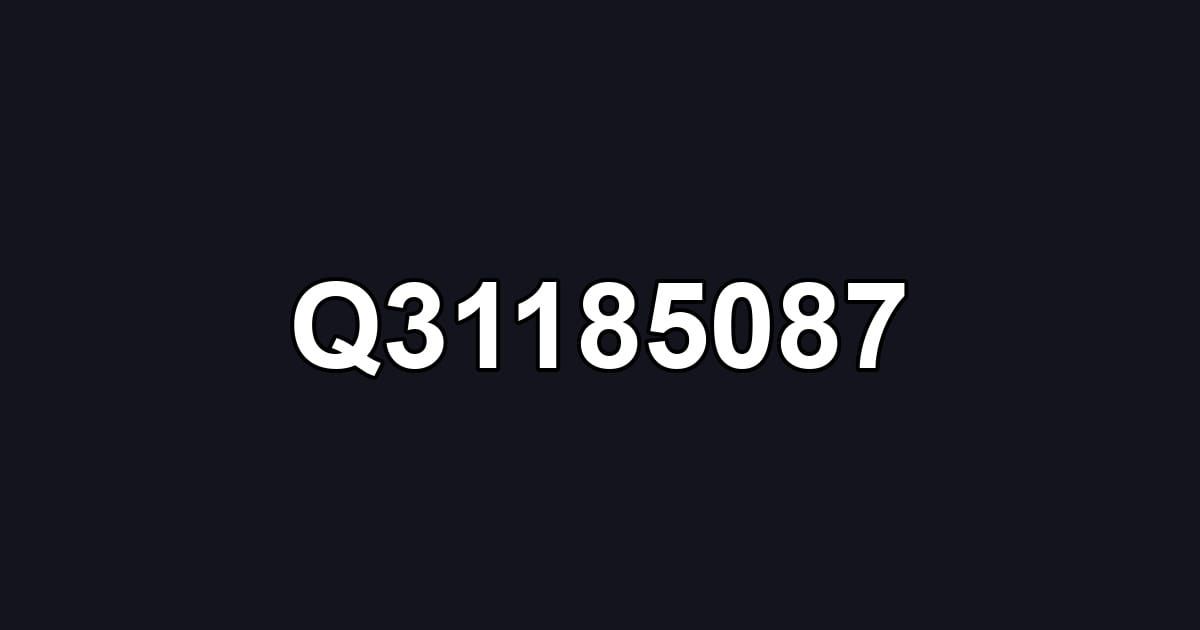 Q31185087