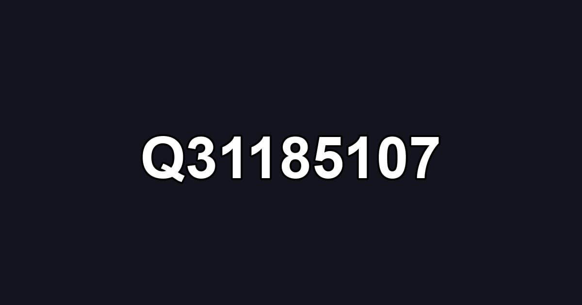 Q31185107