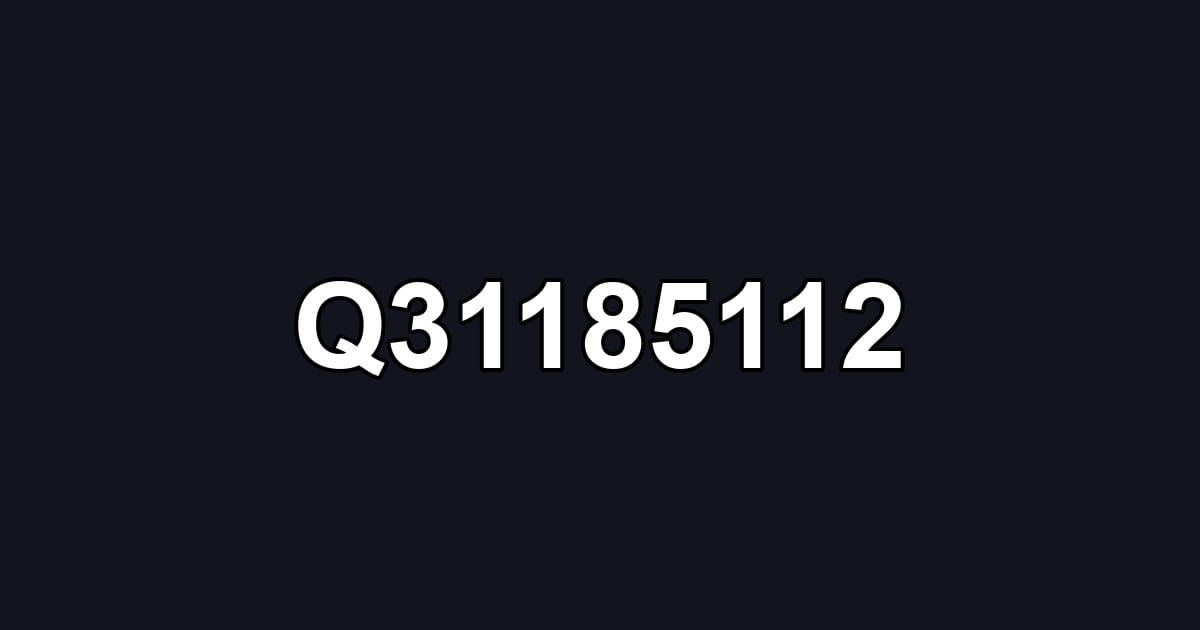 Q31185112