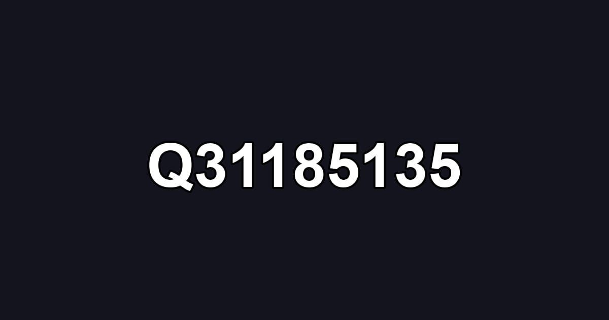 Q31185135