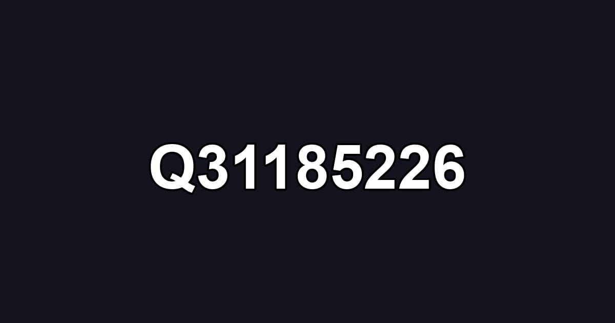 Q31185226