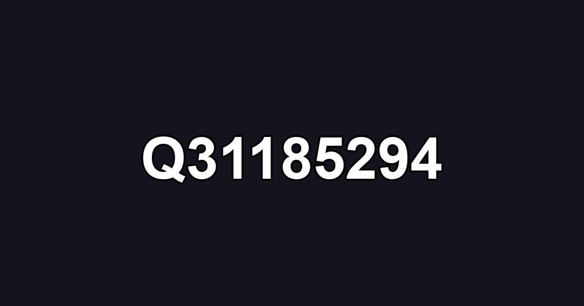 Q31185294