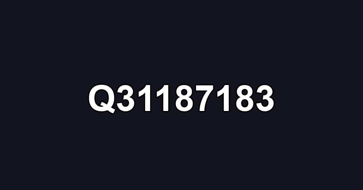 Q31187183