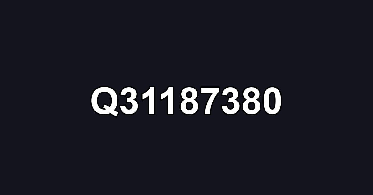 Q31187380