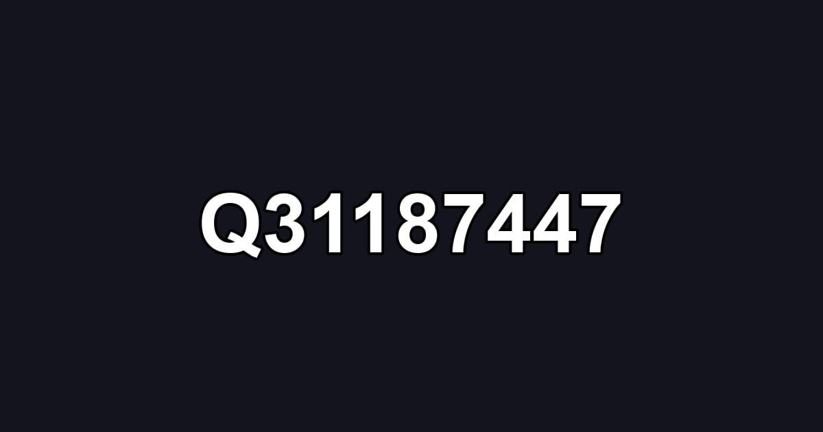 Q31187447