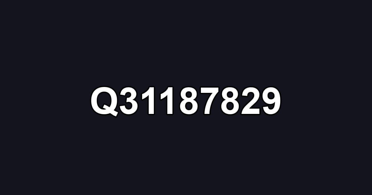 Q31187829