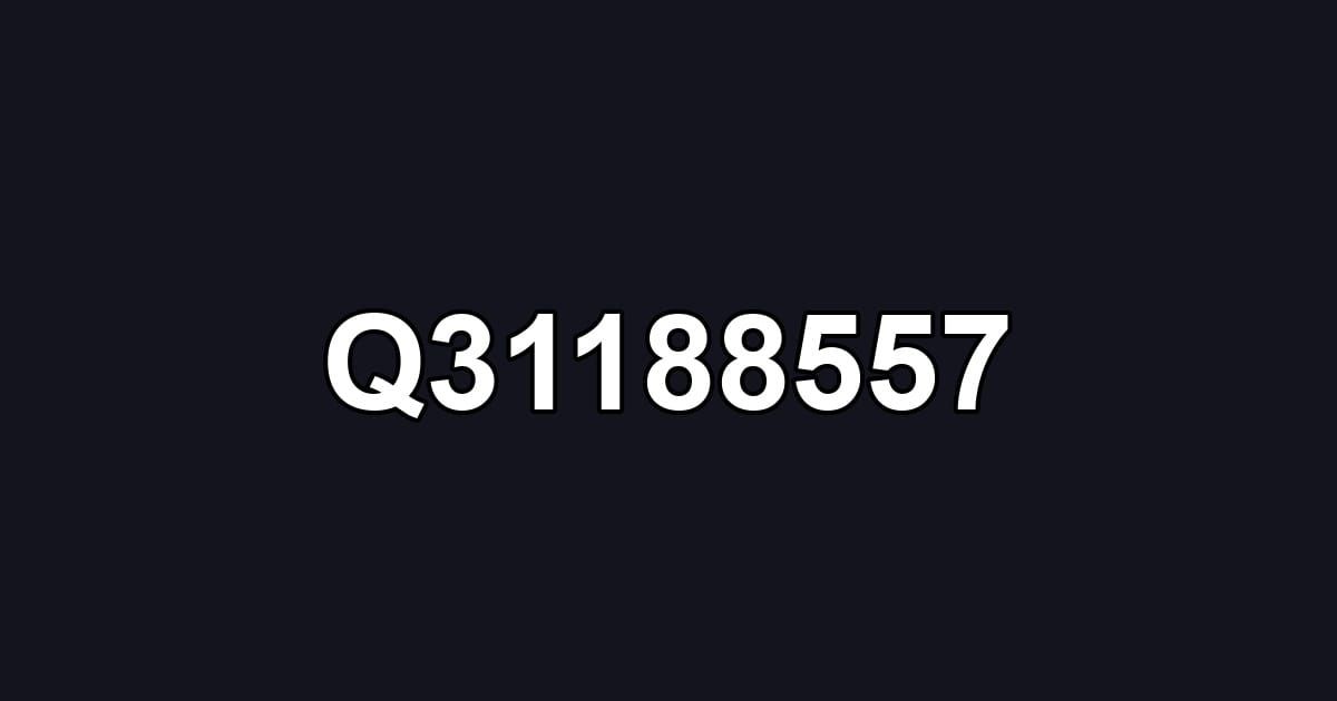 Q31188557