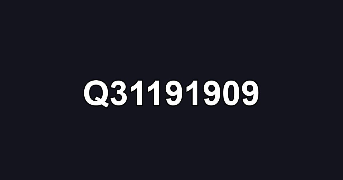 Q31191909