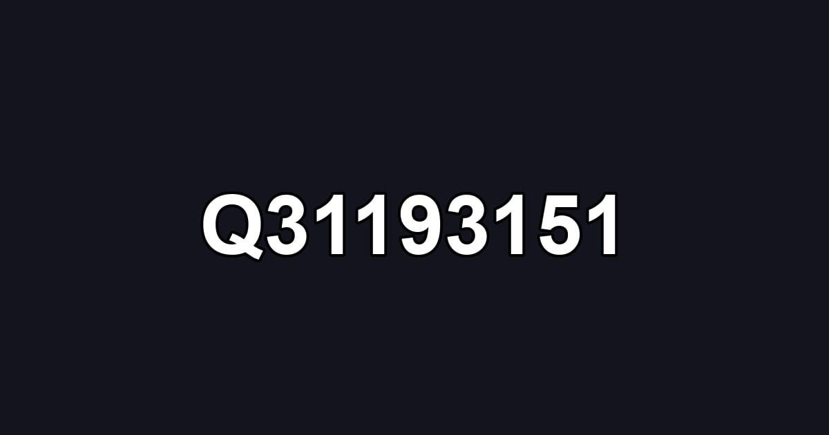 Q31193151
