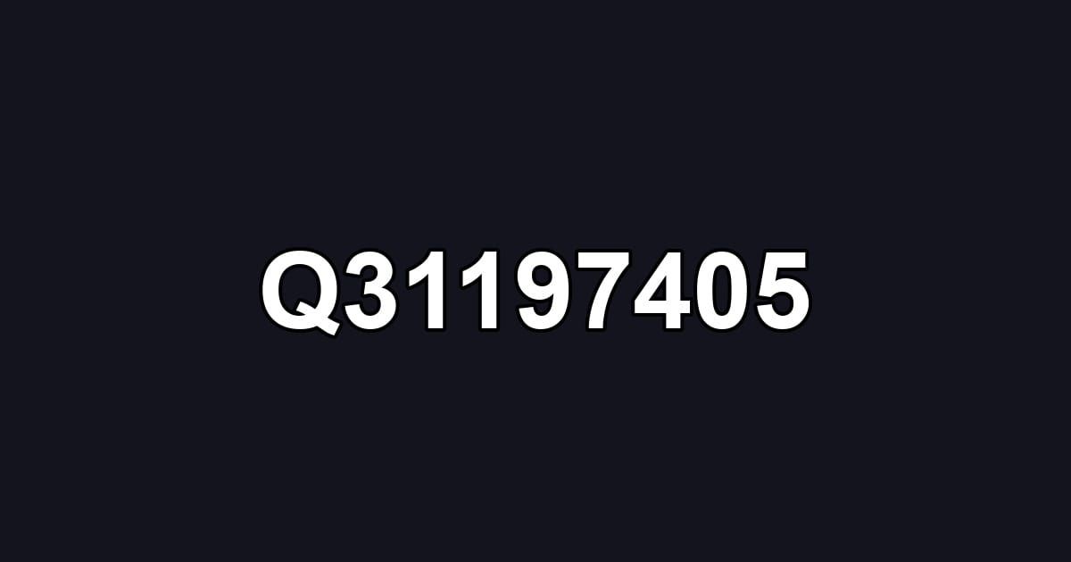 Q31197405
