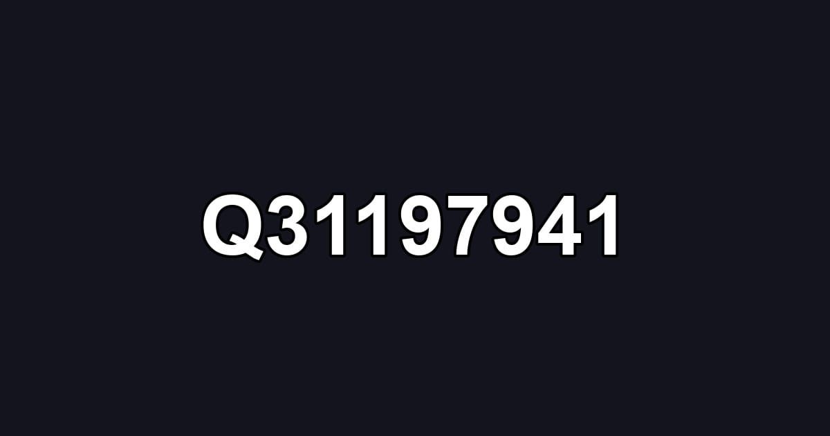 Q31197941