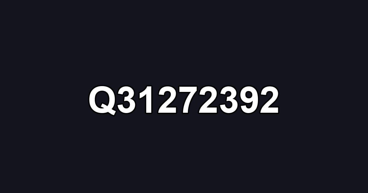 Q31272392