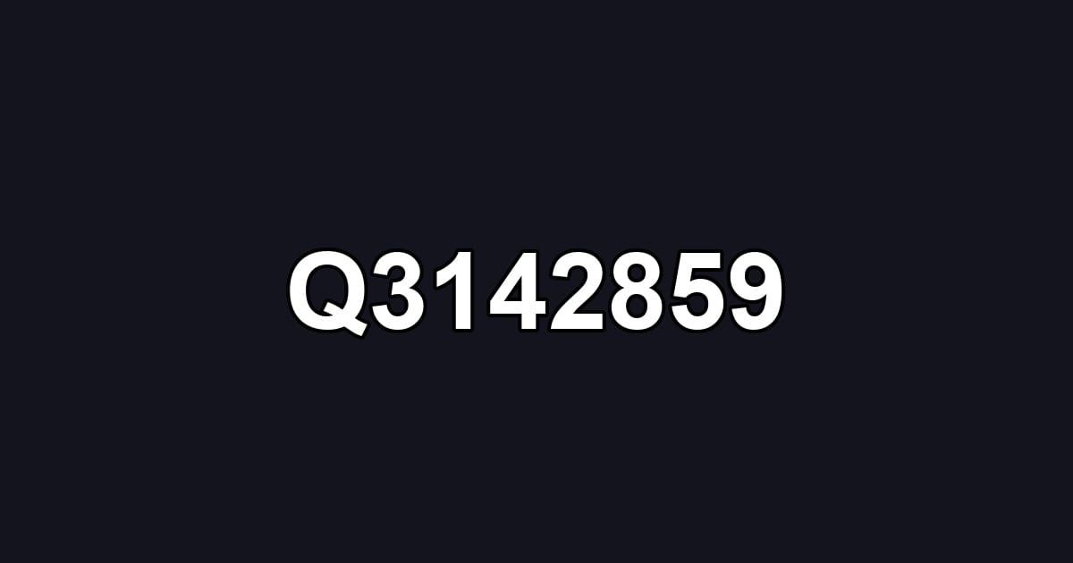 Q3142859
