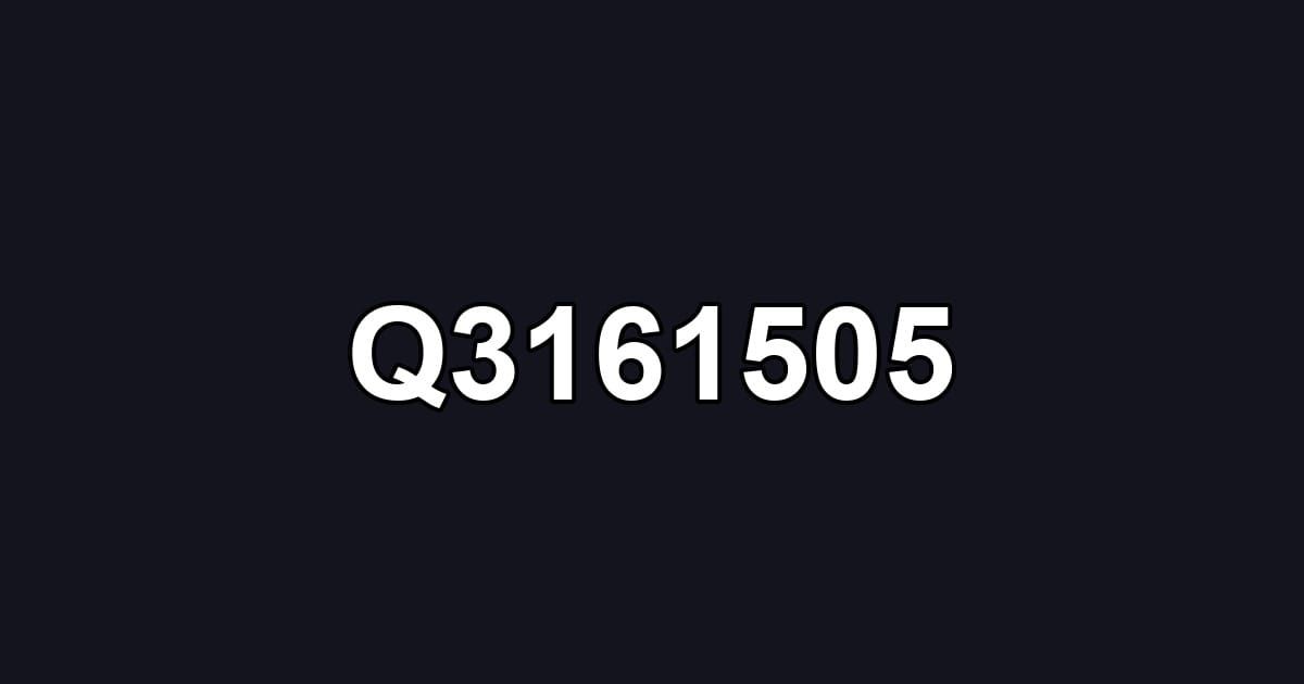 Q3161505