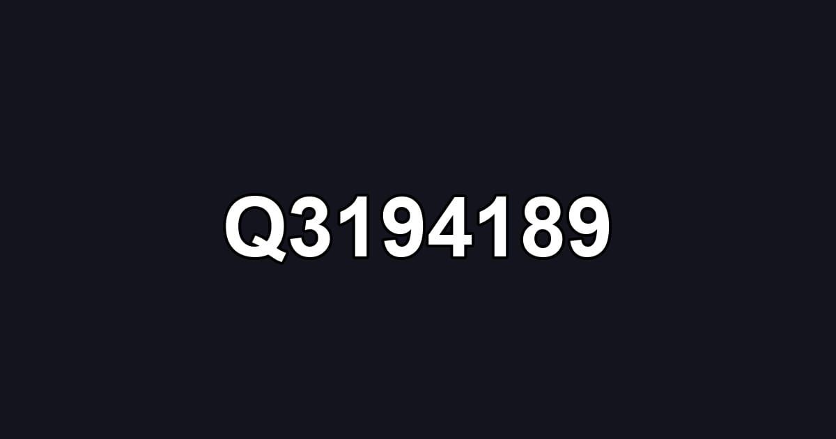 Q3194189