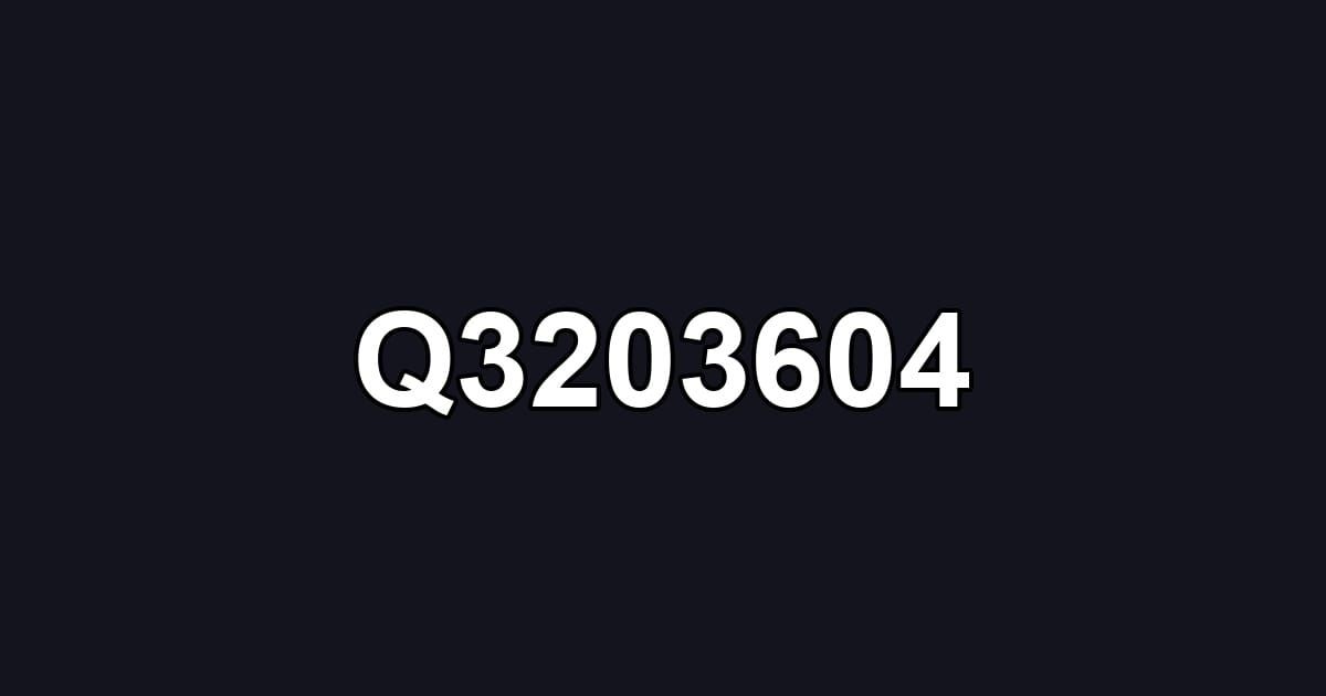 Q3203604