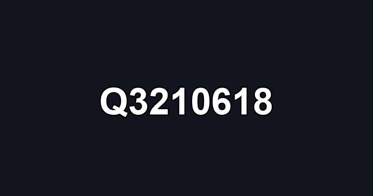Q3210618