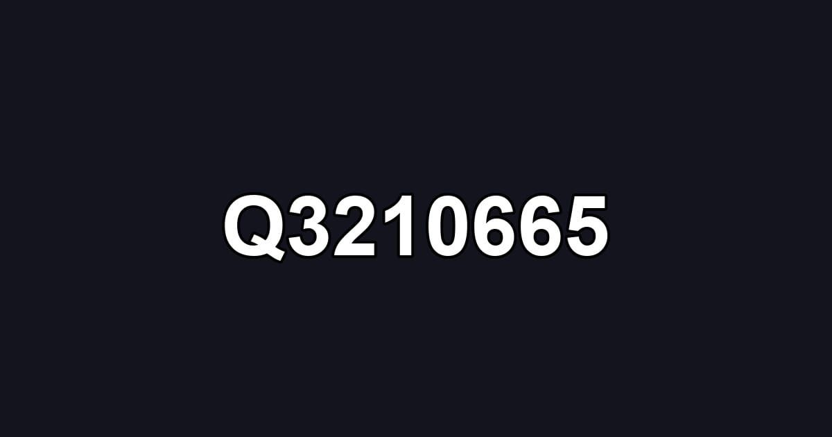 Q3210665