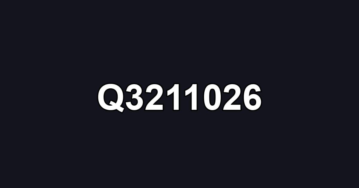 Q3211026