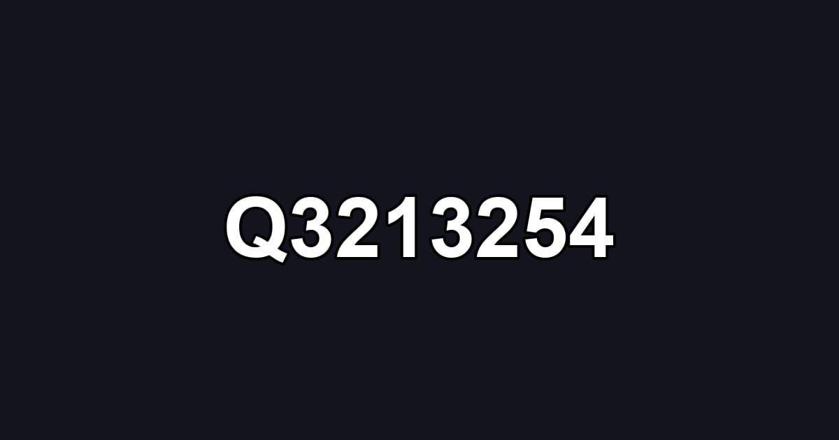 Q3213254