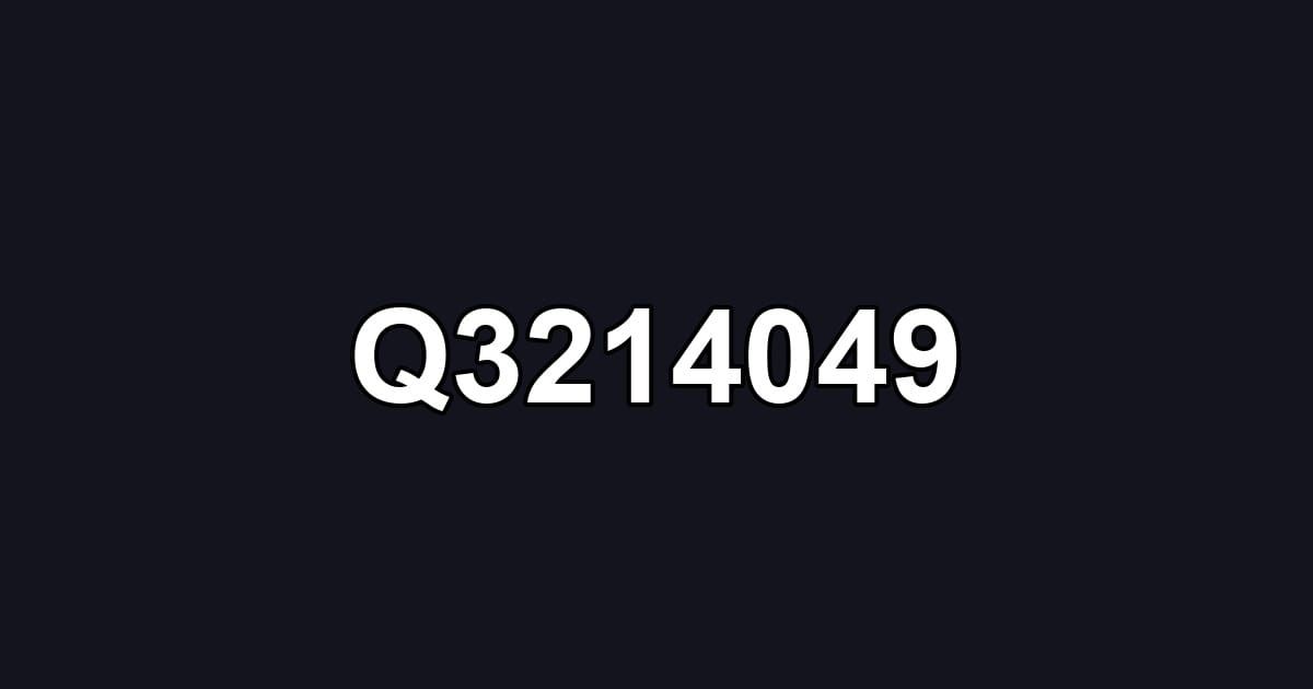 Q3214049