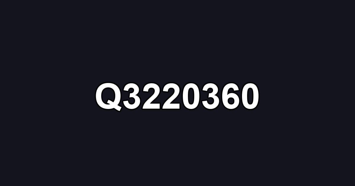 Q3220360