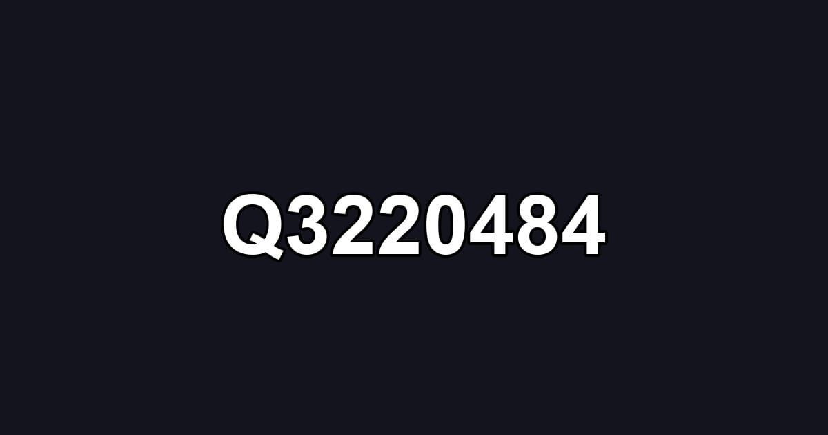 Q3220484