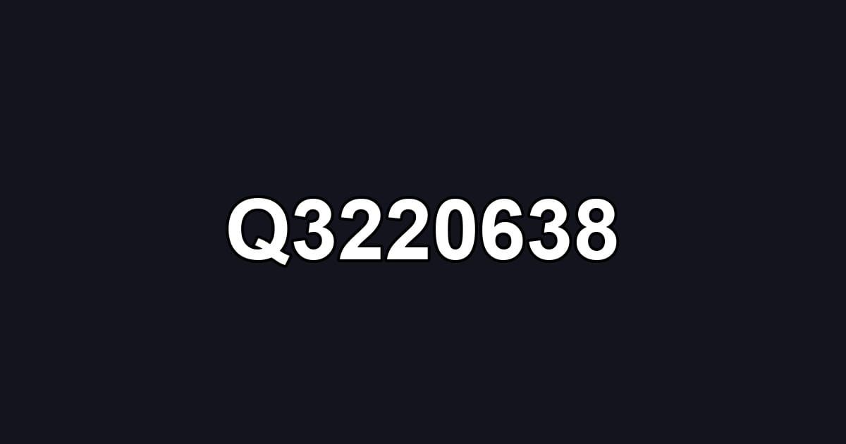 Q3220638