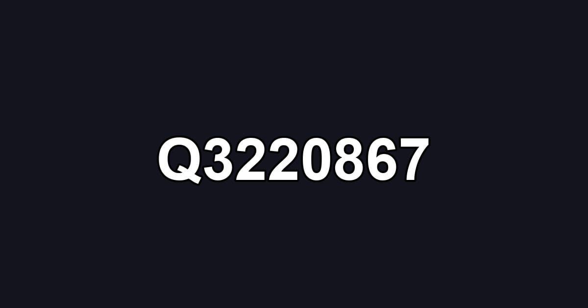 Q3220867
