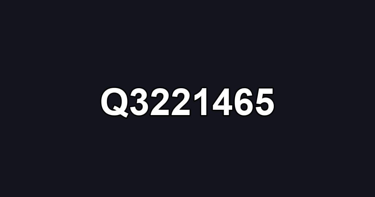 Q3221465