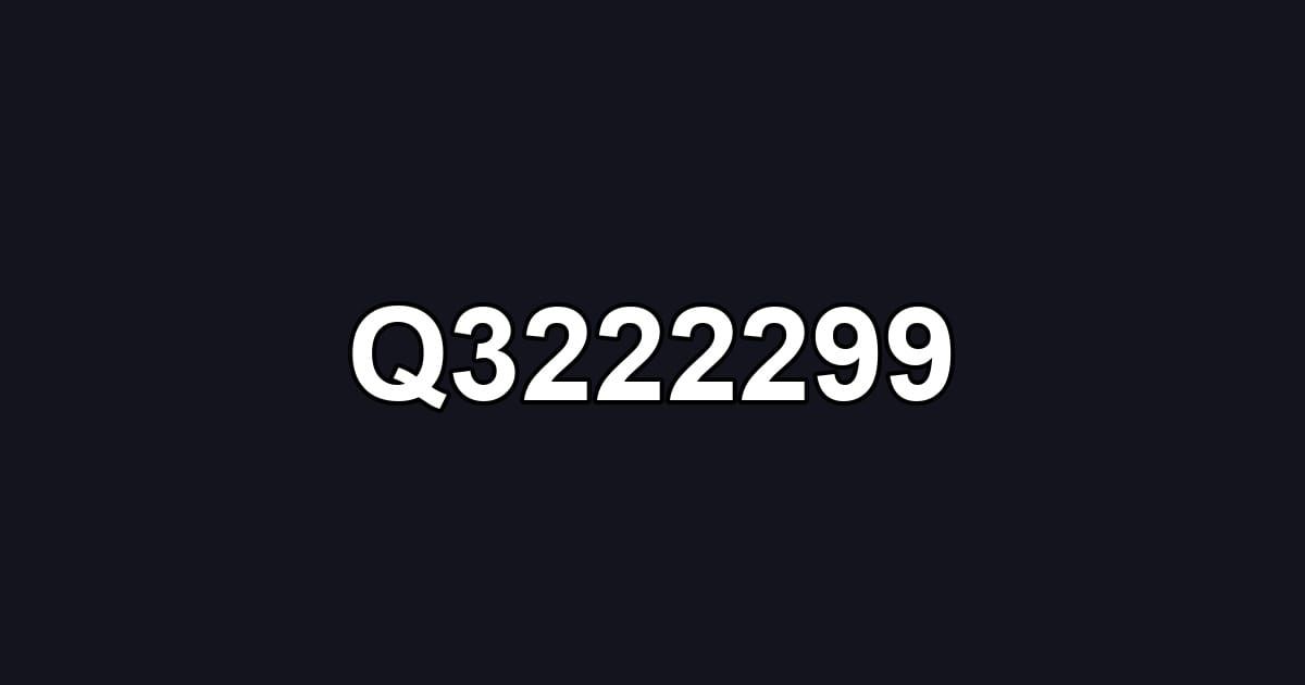 Q3222299