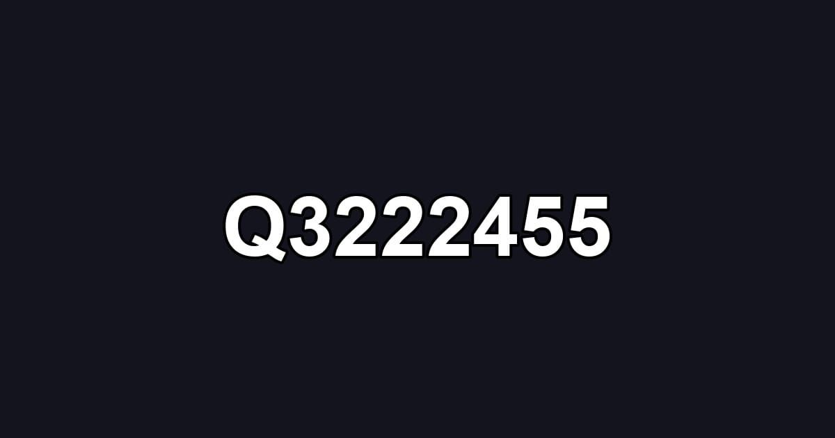 Q3222455