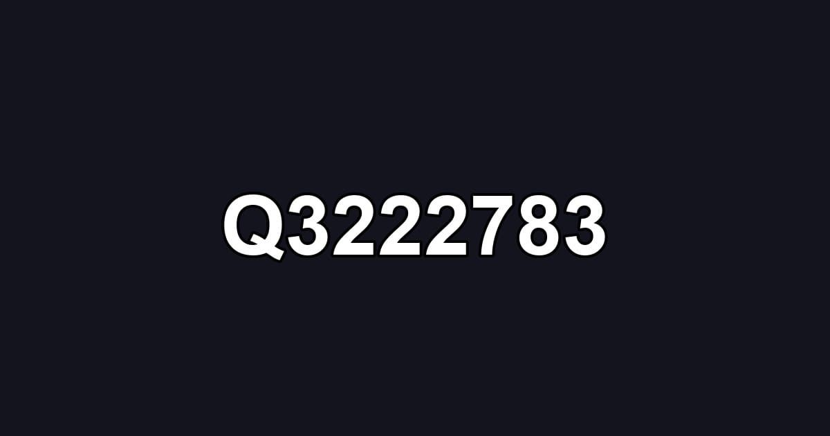 Q3222783