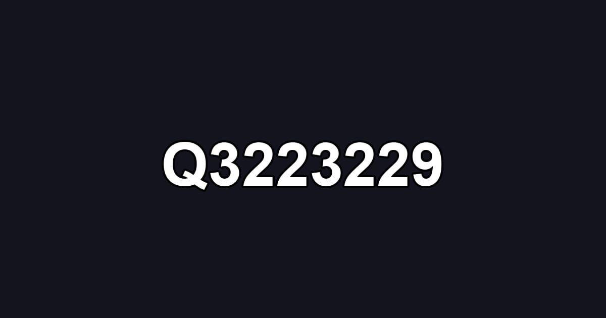 Q3223229