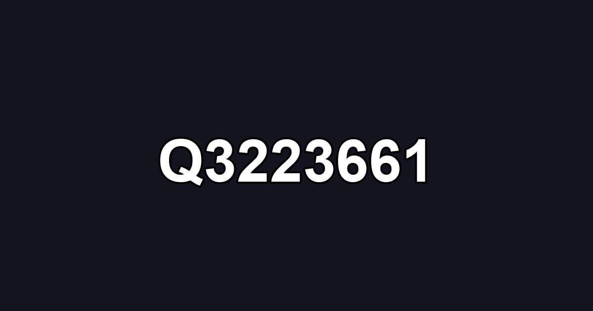 Q3223661