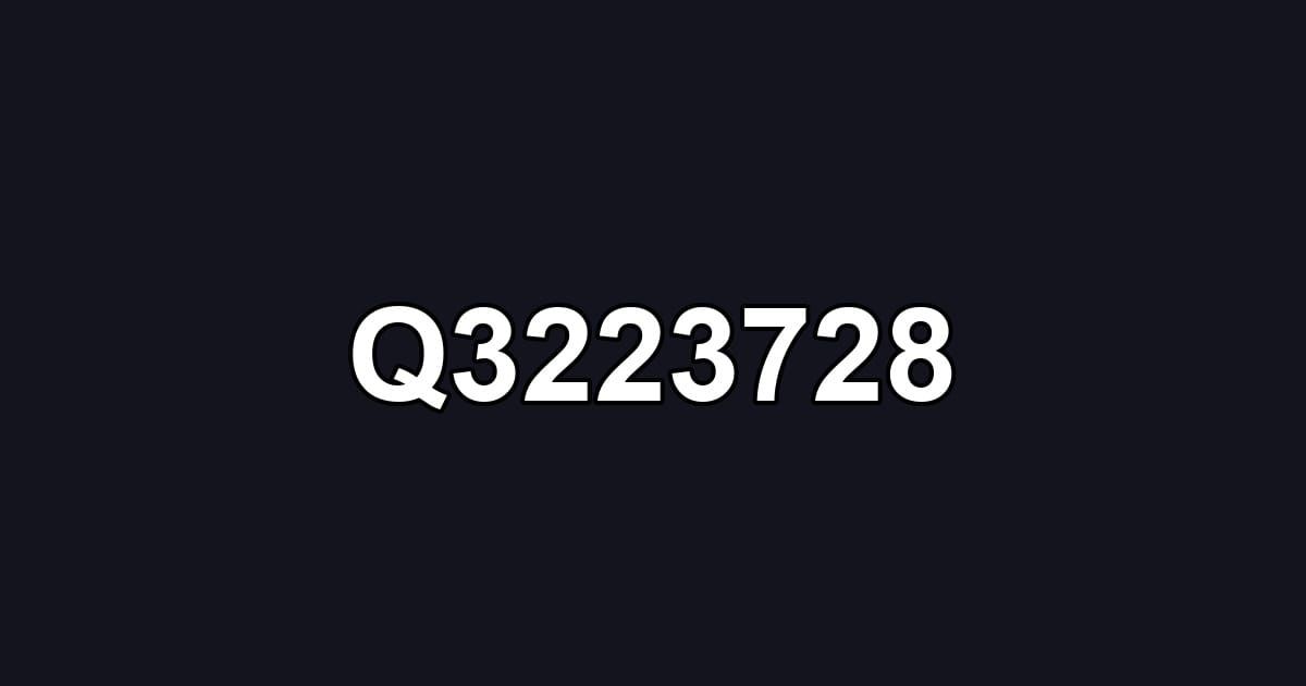 Q3223728